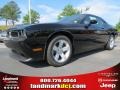 2012 Pitch Black Dodge Challenger SXT  photo #1