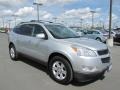 2012 Silver Ice Metallic Chevrolet Traverse LT AWD  photo #1