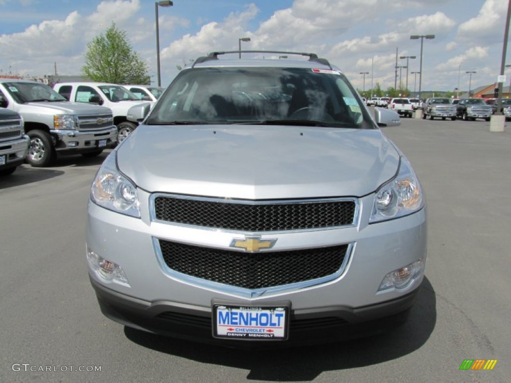 2012 Traverse LT AWD - Silver Ice Metallic / Ebony photo #2