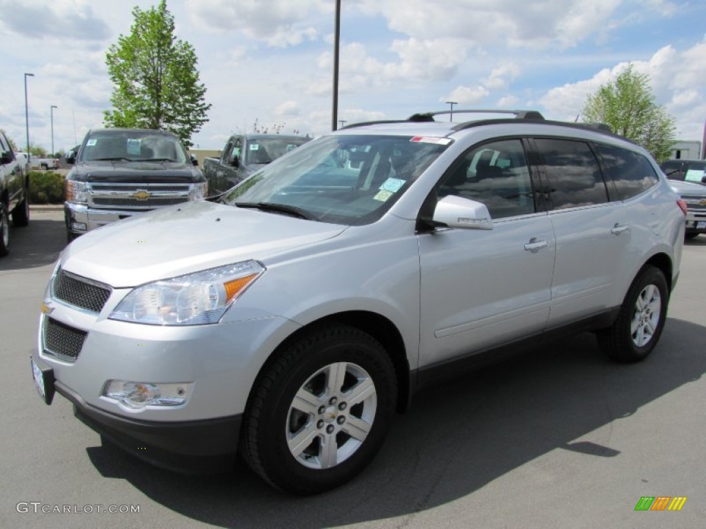 2012 Traverse LT AWD - Silver Ice Metallic / Ebony photo #3