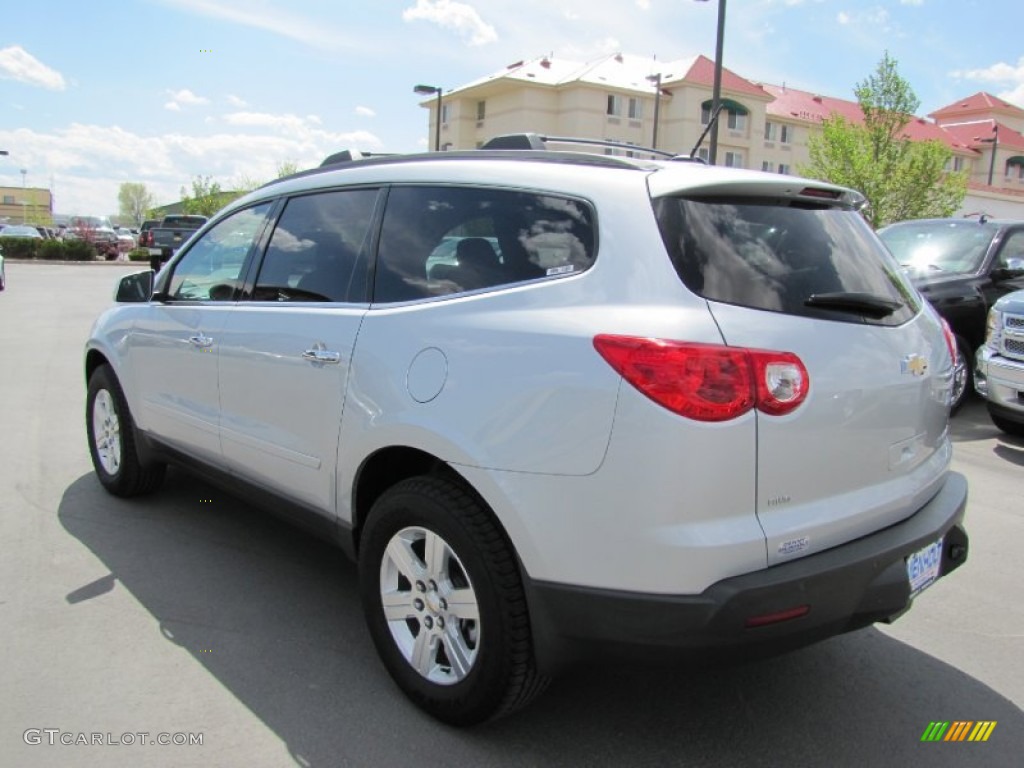 2012 Traverse LT AWD - Silver Ice Metallic / Ebony photo #5