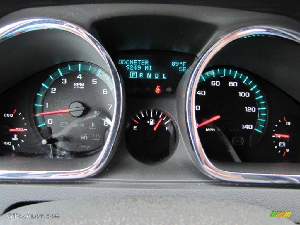 2012 Traverse LT AWD - Silver Ice Metallic / Ebony photo #10