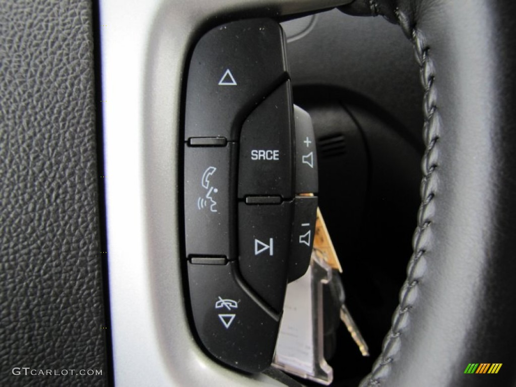 2012 Traverse LT AWD - Silver Ice Metallic / Ebony photo #13