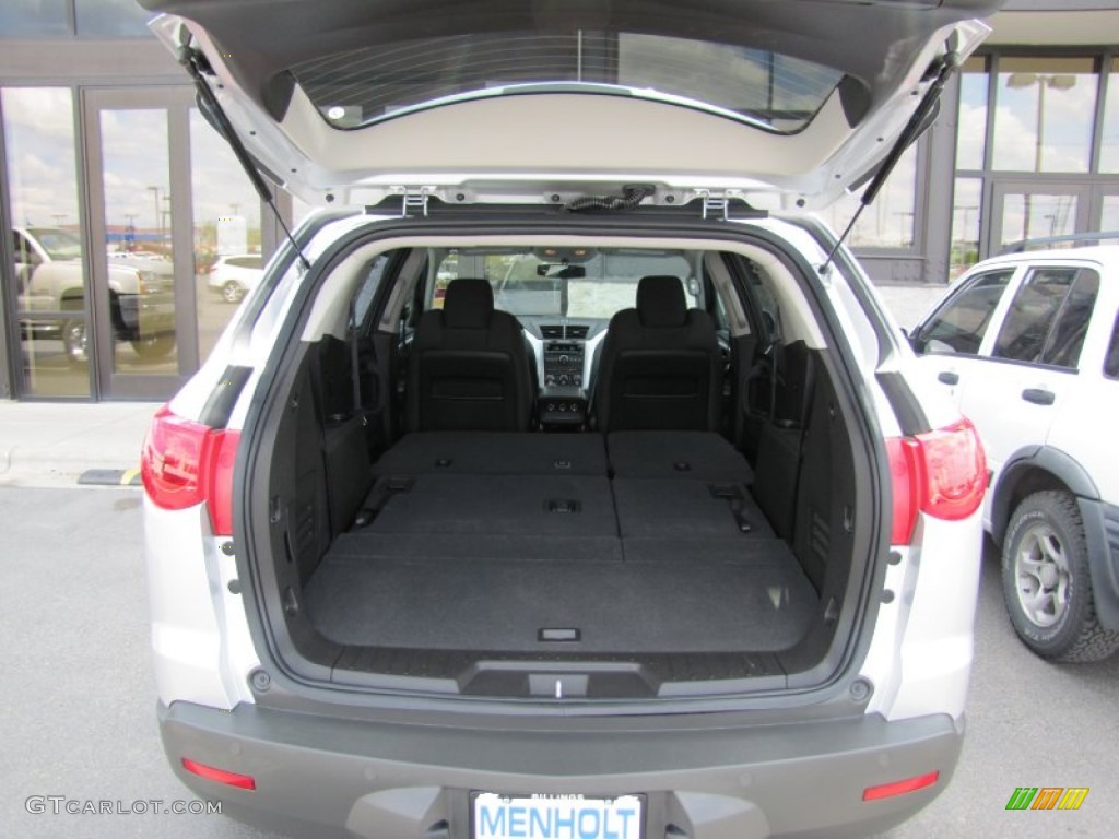2012 Traverse LT AWD - Silver Ice Metallic / Ebony photo #32