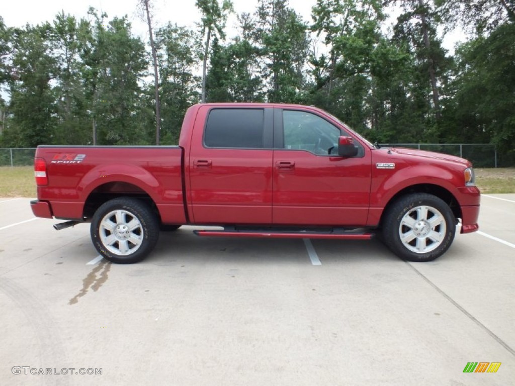 Redfire Metallic 2007 Ford F150 FX2 Sport SuperCrew Exterior Photo #64512378