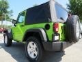 2012 Gecko Green Jeep Wrangler Sport S 4x4  photo #2