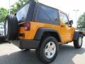 2012 Dozer Yellow Jeep Wrangler Sport S 4x4  photo #3