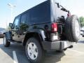 2012 Black Jeep Wrangler Unlimited Sahara 4x4  photo #2