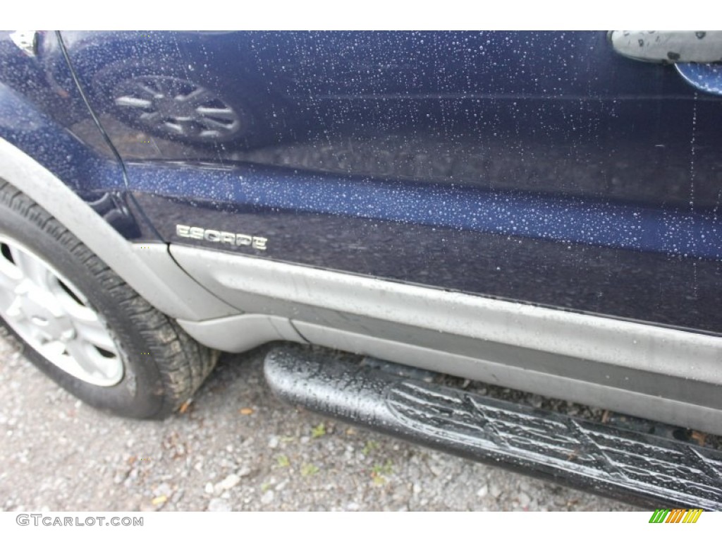 2002 Escape XLT V6 4WD - True Blue Metallic / Medium Graphite photo #10