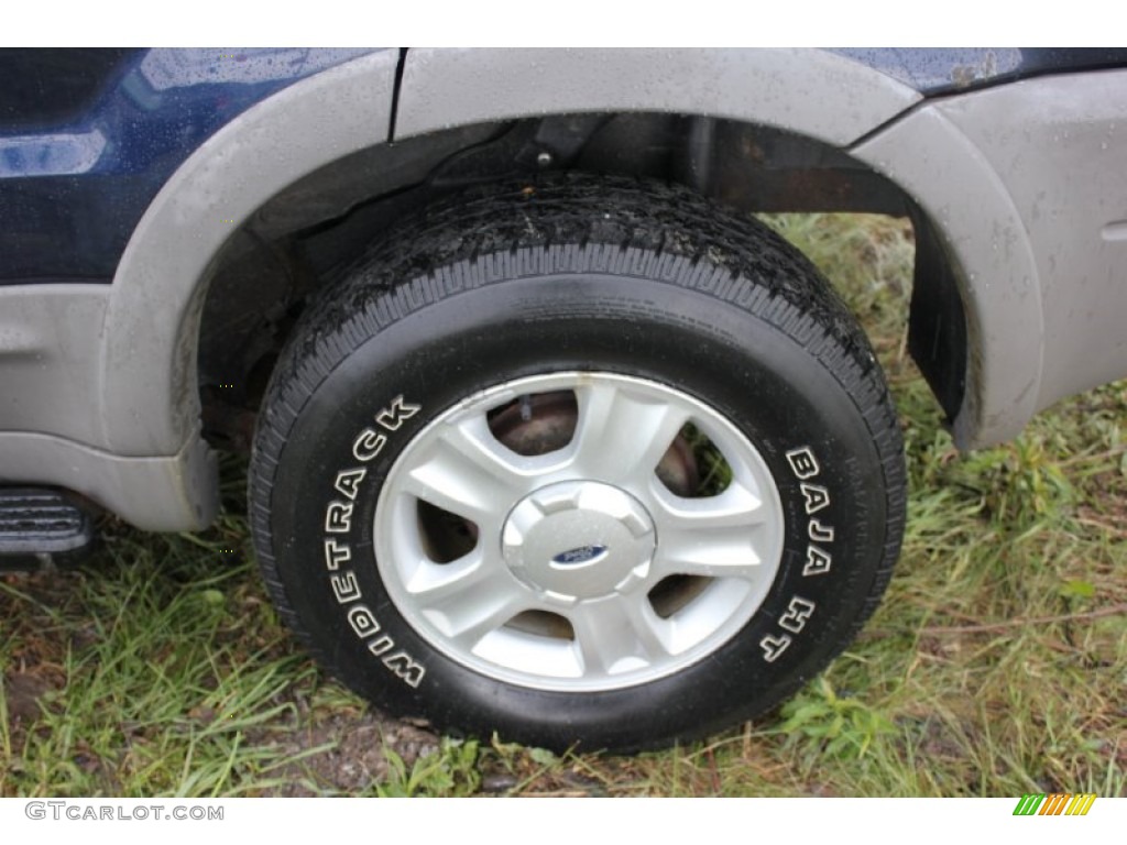 2002 Escape XLT V6 4WD - True Blue Metallic / Medium Graphite photo #15