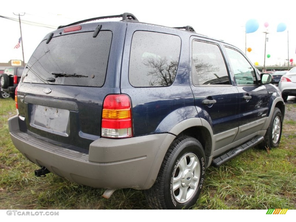 2002 Escape XLT V6 4WD - True Blue Metallic / Medium Graphite photo #18