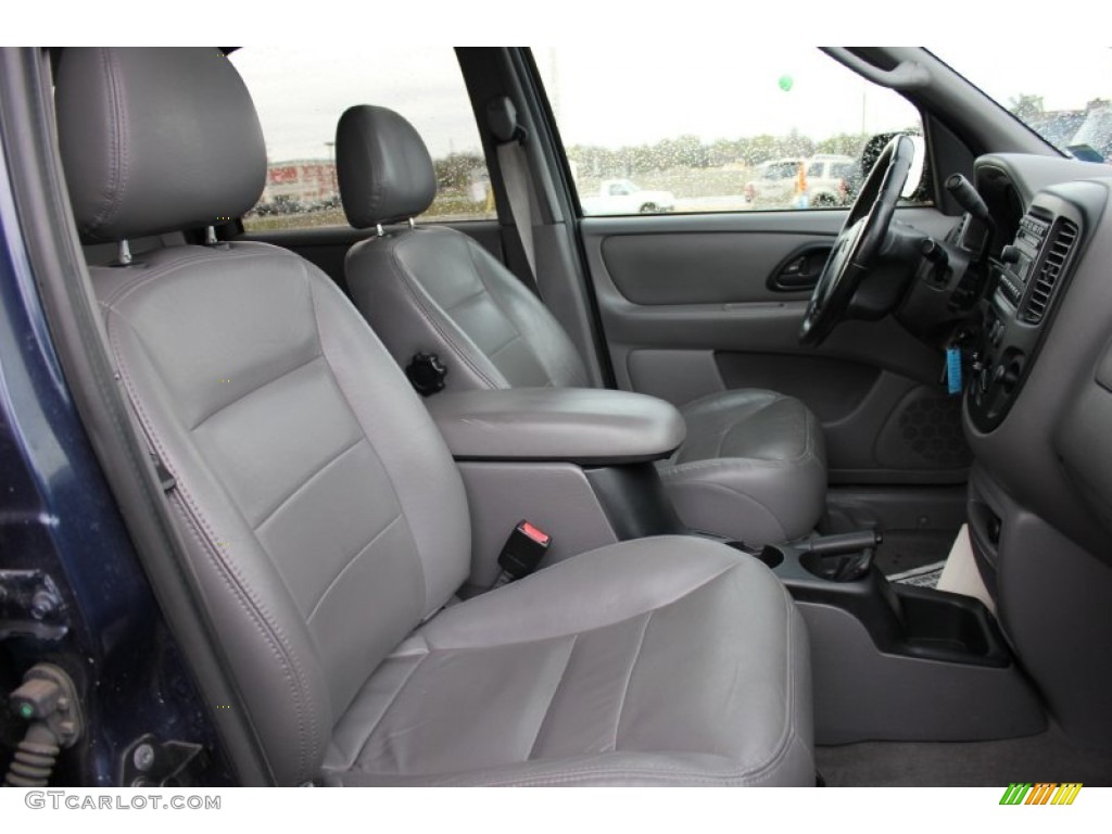 2002 Escape XLT V6 4WD - True Blue Metallic / Medium Graphite photo #20