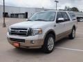 2012 White Platinum Tri-Coat Ford Expedition EL King Ranch  photo #9