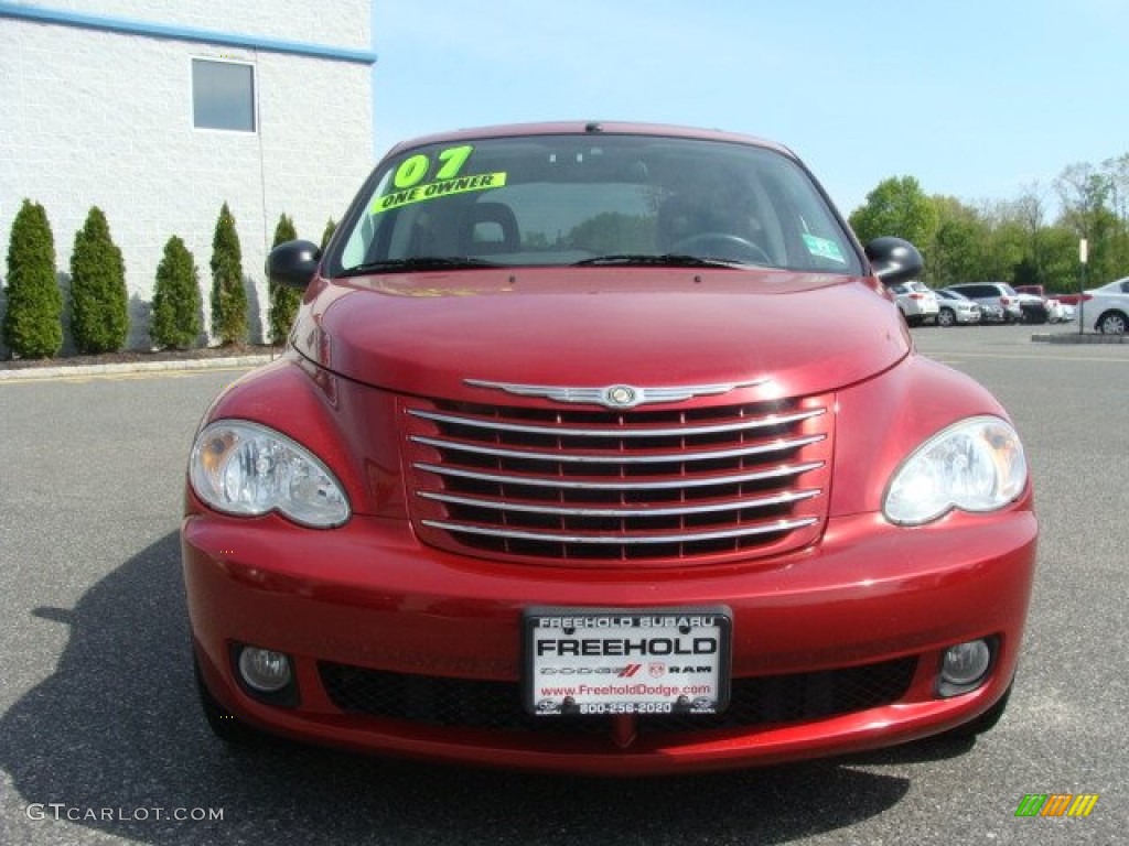 2007 PT Cruiser GT - Inferno Red Crystal Pearl / Pastel Slate Gray photo #2