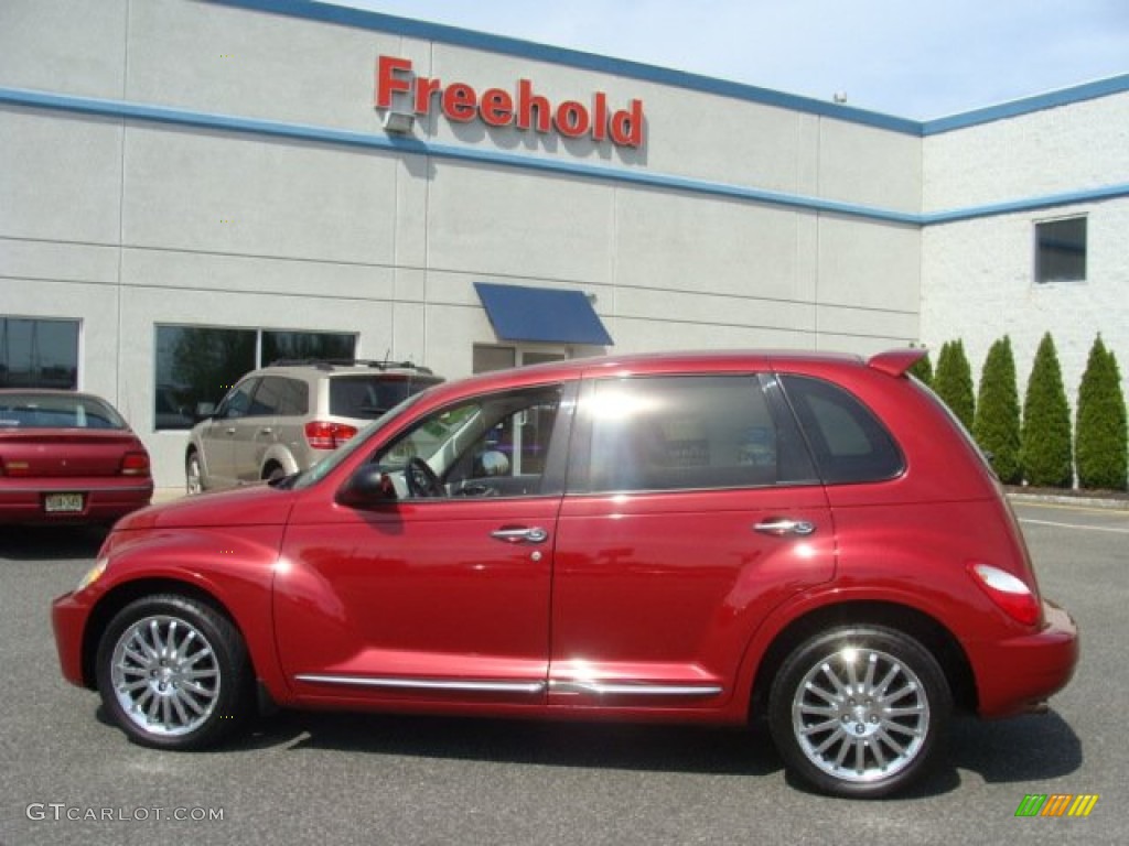 2007 PT Cruiser GT - Inferno Red Crystal Pearl / Pastel Slate Gray photo #3