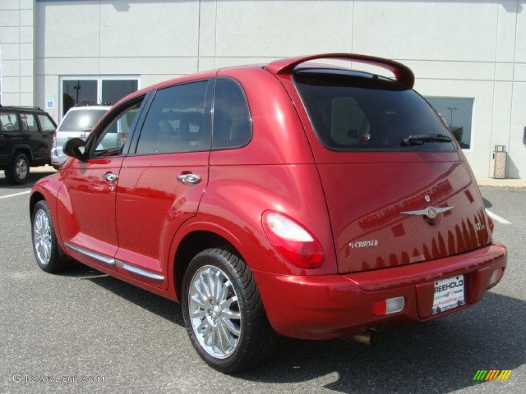 2007 PT Cruiser GT - Inferno Red Crystal Pearl / Pastel Slate Gray photo #4