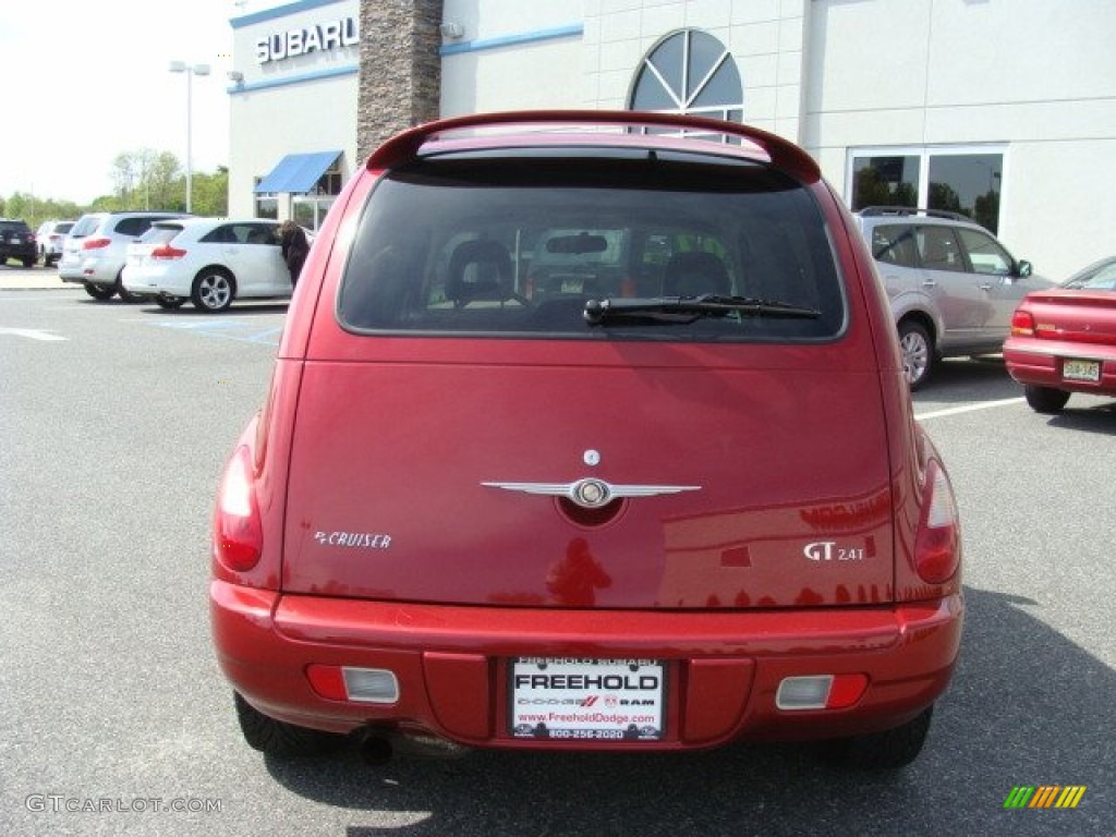 2007 PT Cruiser GT - Inferno Red Crystal Pearl / Pastel Slate Gray photo #5