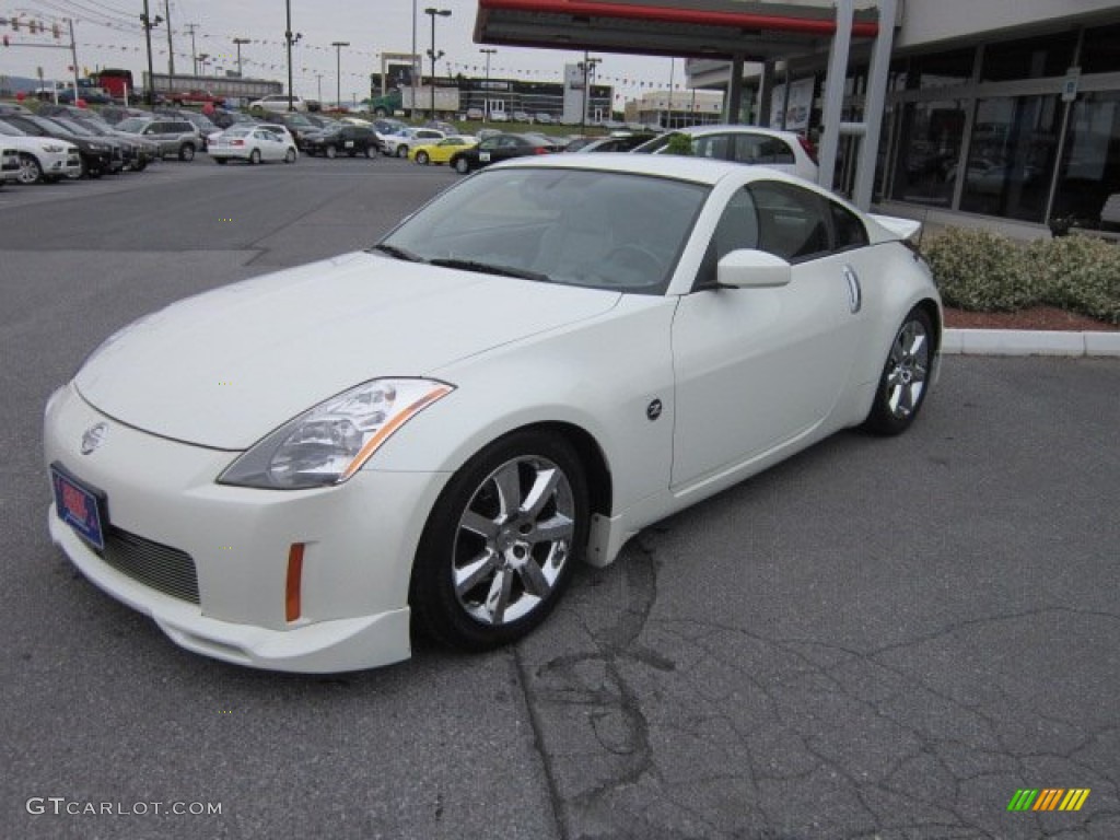 2003 350Z Touring Coupe - Pikes Peak White / Frost photo #1