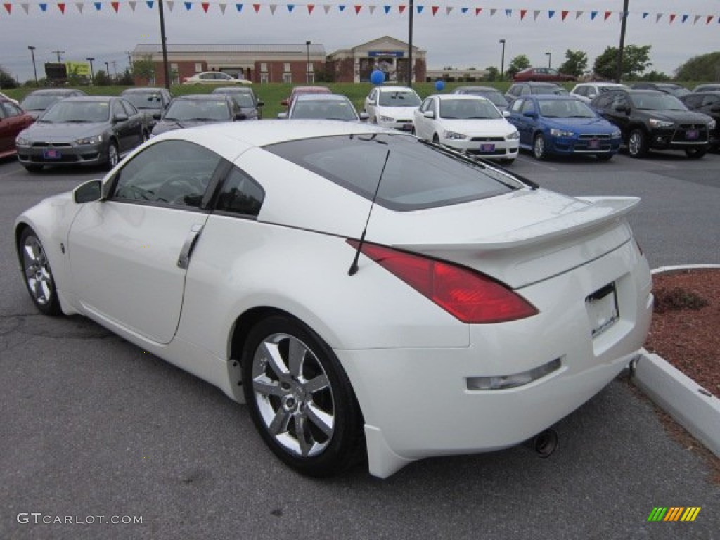 2003 350Z Touring Coupe - Pikes Peak White / Frost photo #3