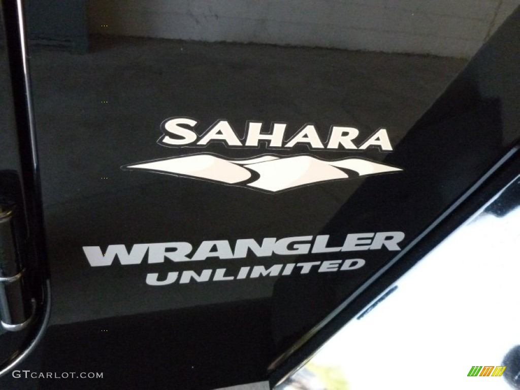 2007 Wrangler Unlimited Sahara 4x4 - Black / Dark Slate Gray/Medium Slate Gray photo #12