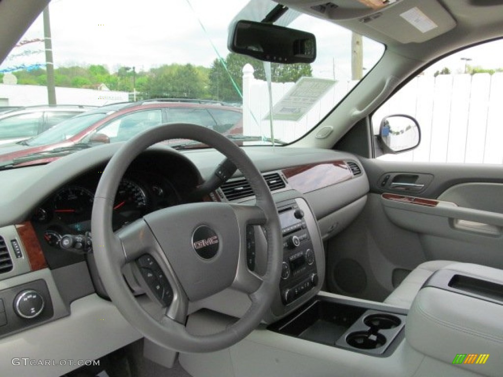 2012 GMC Yukon XL SLT 4x4 Light Titanium Dashboard Photo #64517946