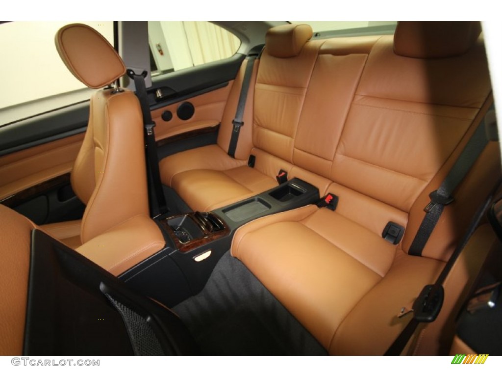 2009 3 Series 335i Coupe - Alpine White / Saddle Brown Dakota Leather photo #14