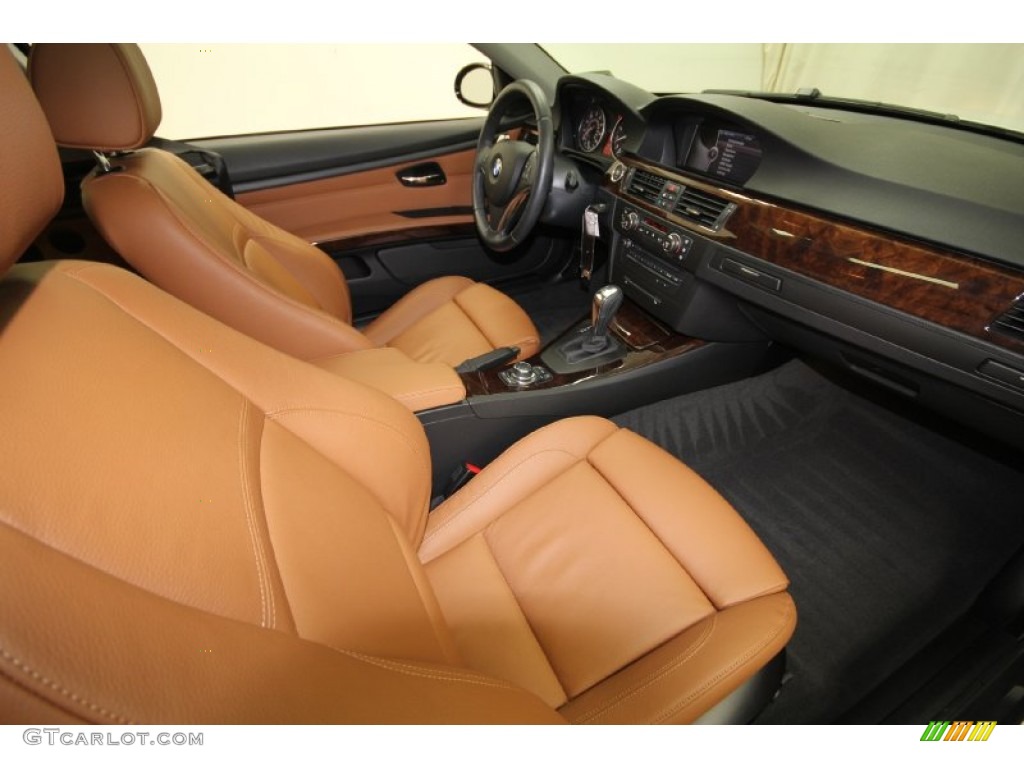 2009 3 Series 335i Coupe - Alpine White / Saddle Brown Dakota Leather photo #30