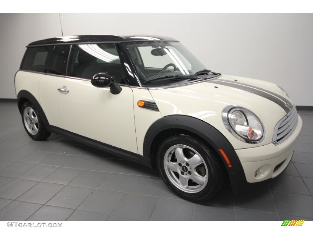 2008 Cooper Clubman - Pepper White / Punch Carbon Black photo #1