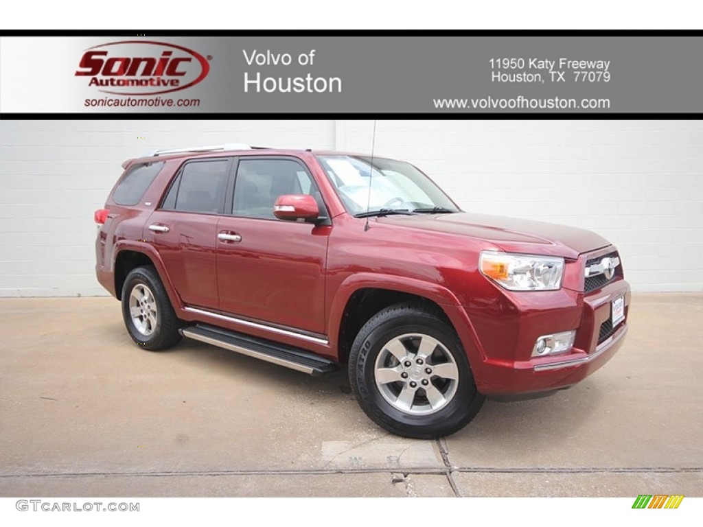 2010 4Runner SR5 - Salsa Red Pearl / Sand Beige photo #1