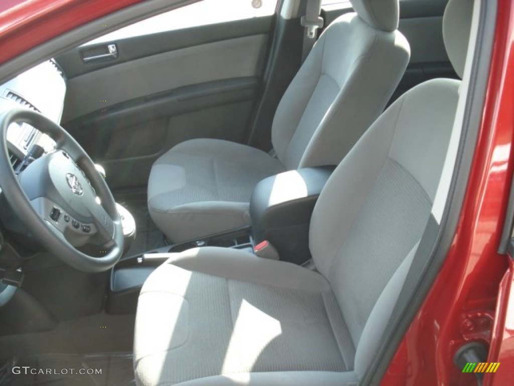2011 Sentra 2.0 S - Red Brick / Charcoal photo #8