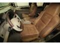 Castano Brown Leather 2005 Ford F250 Super Duty King Ranch Crew Cab 4x4 Interior Color