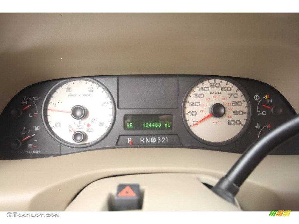 2005 Ford F250 Super Duty King Ranch Crew Cab 4x4 Gauges Photo #64520724