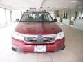 2009 Camellia Red Pearl Subaru Forester 2.5 X  photo #8