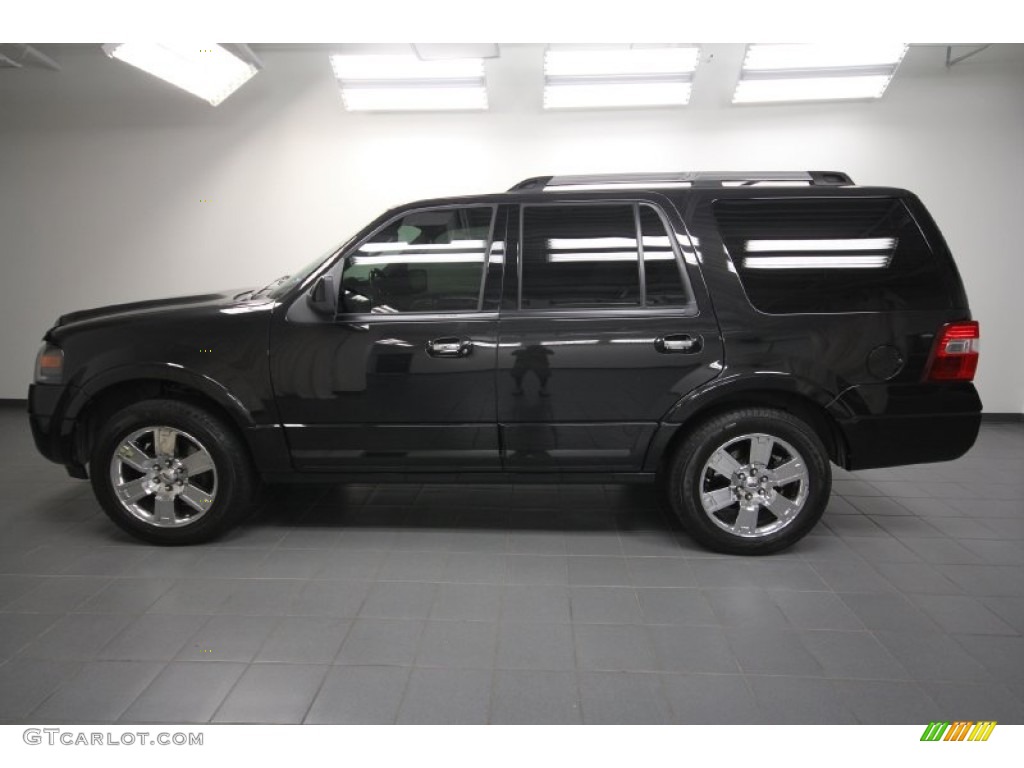 2010 Expedition Limited - Tuxedo Black / Charcoal Black photo #2