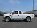 Oxford White - F250 Super Duty Lariat SuperCab 4x4 Photo No. 2