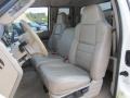 Oxford White - F250 Super Duty Lariat SuperCab 4x4 Photo No. 8