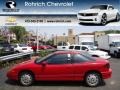 1991 Bright Red Saturn S Series SC Coupe #64511206