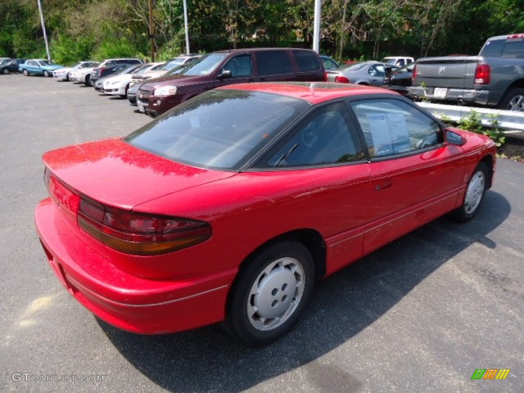 1991 S Series SC Coupe - Bright Red / Gray photo #4