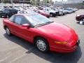 1991 Bright Red Saturn S Series SC Coupe  photo #6