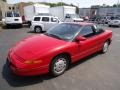 1991 Bright Red Saturn S Series SC Coupe  photo #8