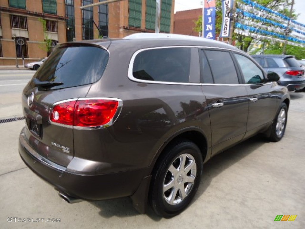 2009 Enclave CXL AWD - Cocoa Metallic / Cocoa/Cashmere photo #5