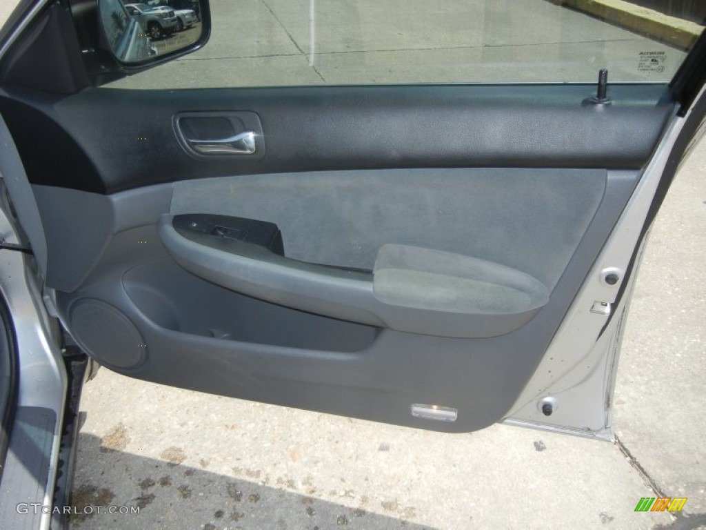 2006 Accord LX V6 Sedan - Alabaster Silver Metallic / Gray photo #8