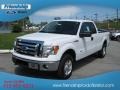 2012 Oxford White Ford F150 XLT SuperCab 4x4  photo #2