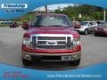 2012 Red Candy Metallic Ford F150 Lariat SuperCab 4x4  photo #3