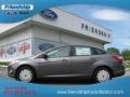 2012 Sterling Grey Metallic Ford Focus SE SFE Sedan  photo #1