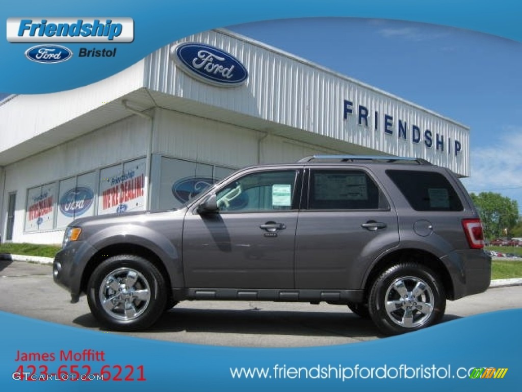 2012 Escape Limited V6 - Sterling Gray Metallic / Camel photo #1