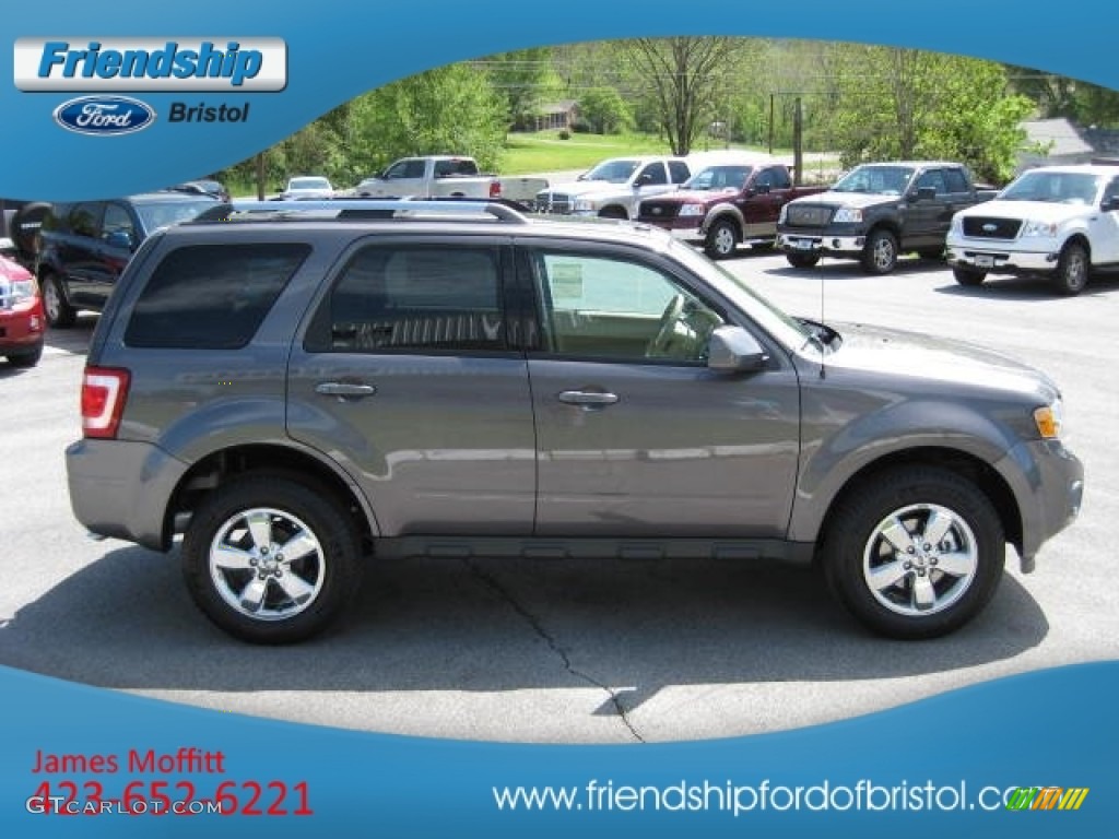 2012 Escape Limited V6 - Sterling Gray Metallic / Camel photo #5