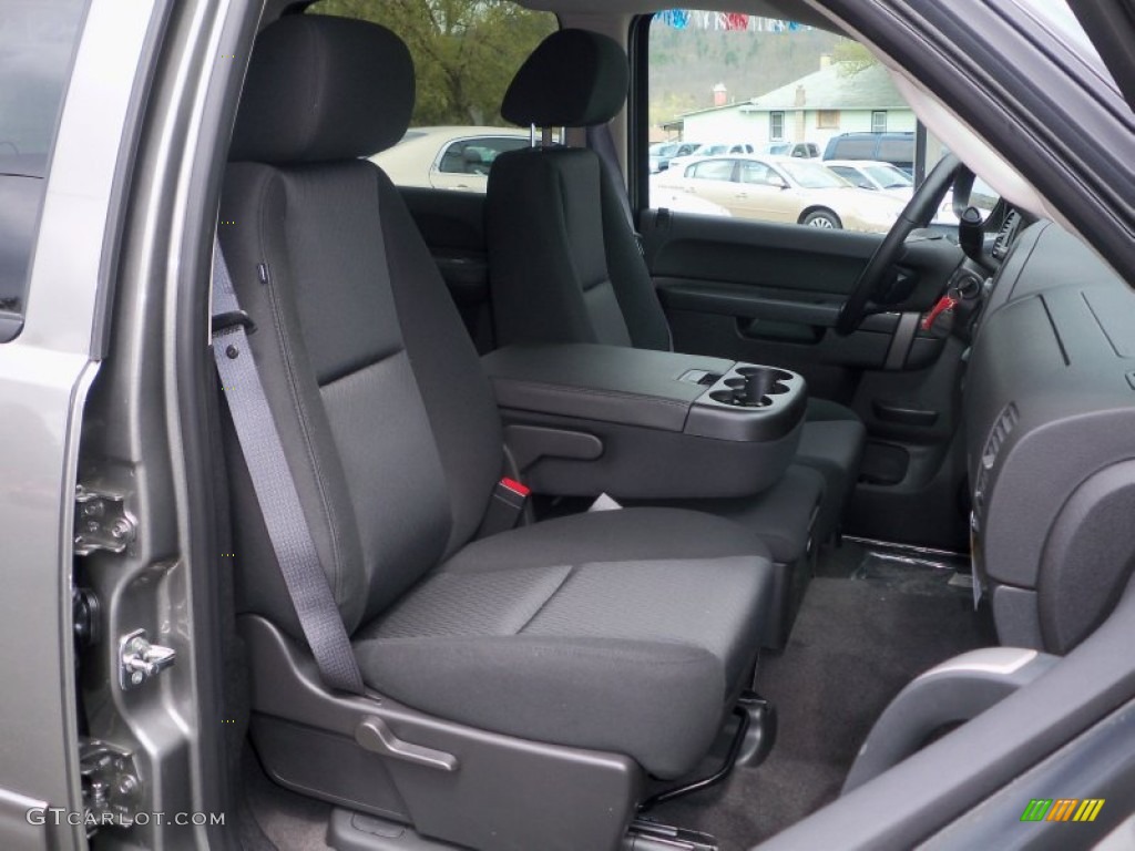 2012 Silverado 1500 LT Crew Cab 4x4 - Graystone Metallic / Ebony photo #13