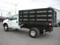 Oxford White 2002 Ford F350 Super Duty XL Regular Cab 4x4 Stake Truck Exterior