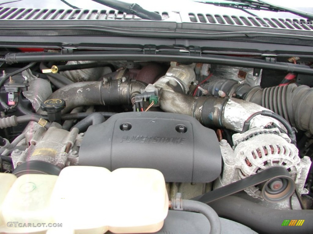 2002 Ford F350 Super Duty XL Regular Cab 4x4 Stake Truck 7.3 Liter OHV 16V Power Stroke Turbo Diesel V8 Engine Photo #64529333